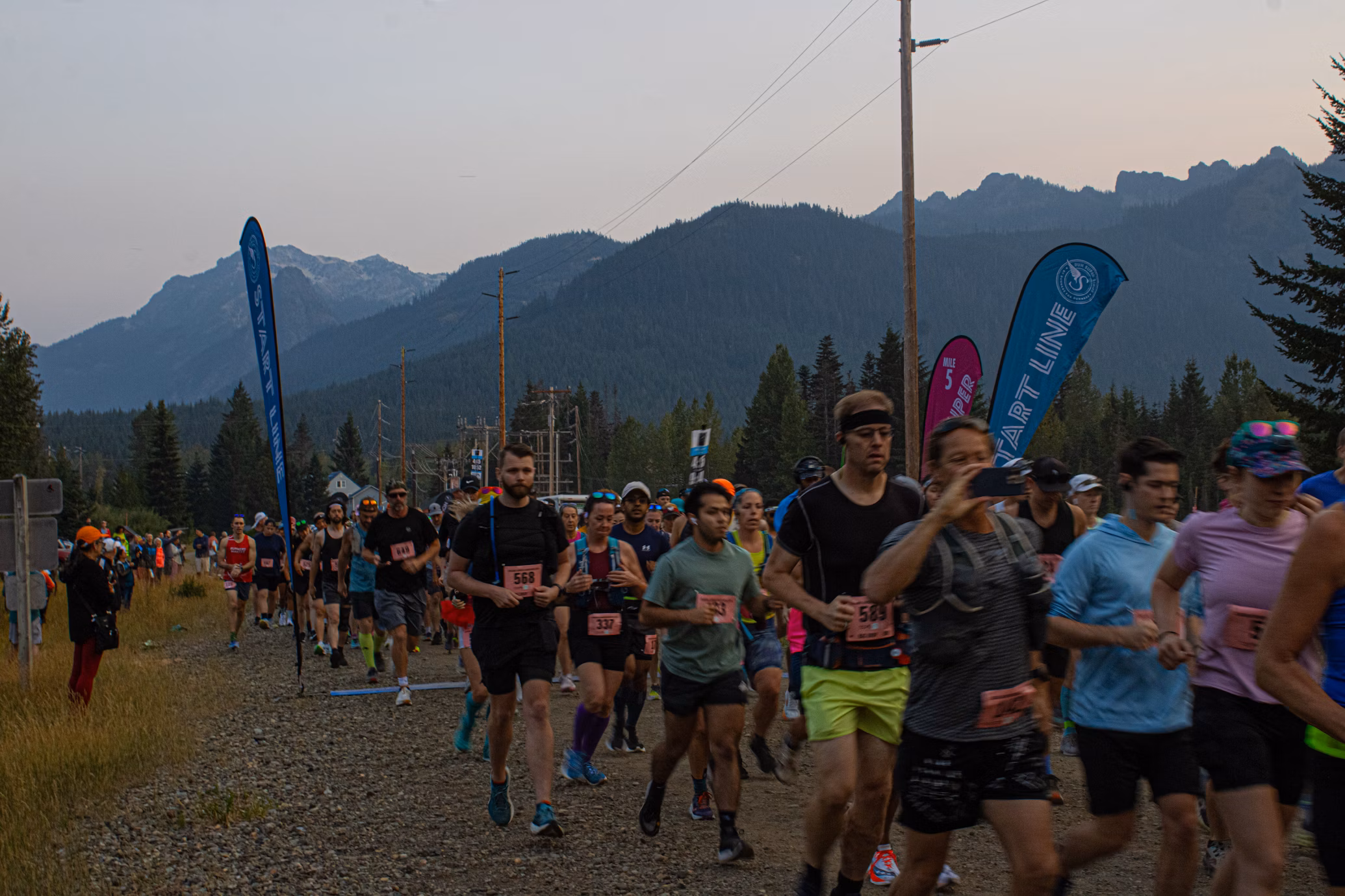 High altitude runners