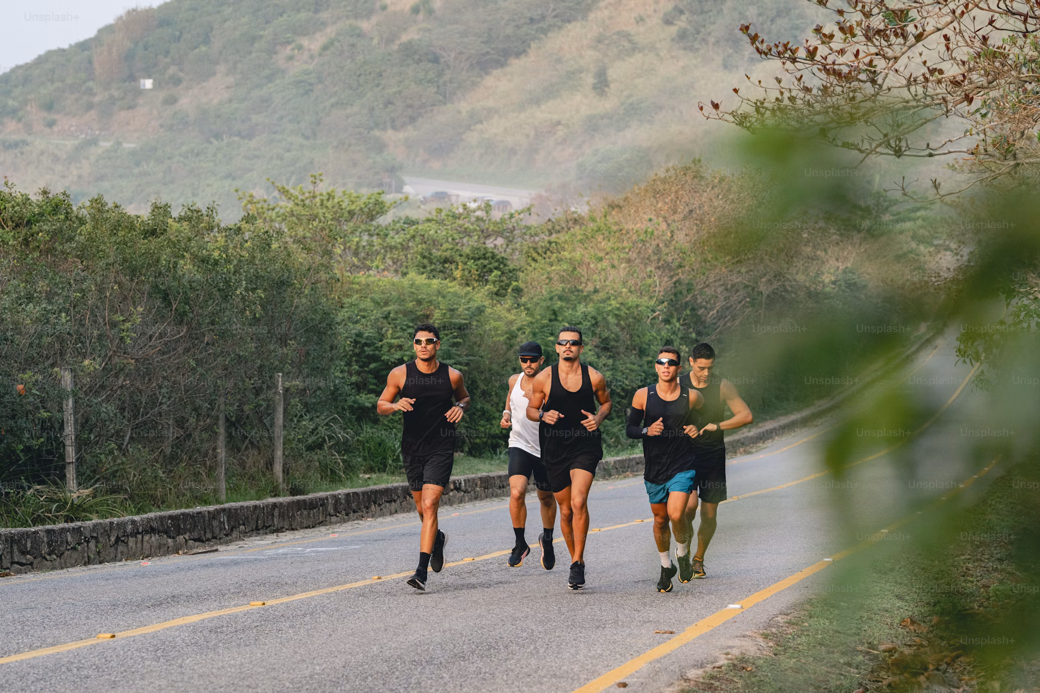 Road ultrarunners in heat